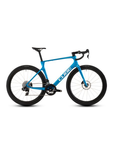 CUBE AGREE C:62 EX TOPASBLUE´N´WHITE 53CM