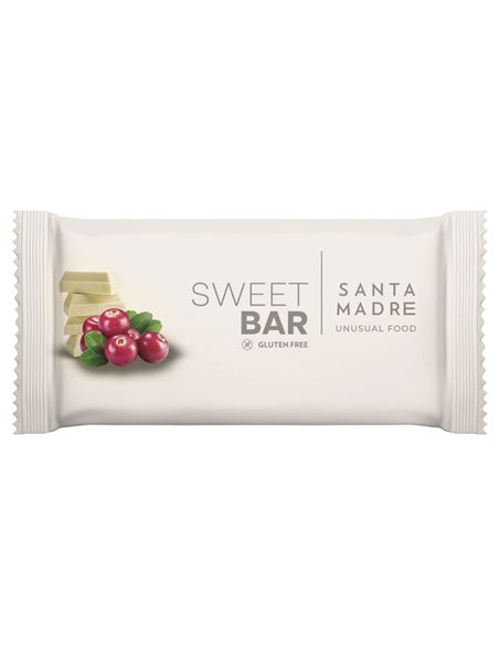 SM SWEET BAR CHOCOLATE BLANCO Y ARANDANO ROJO 36 X 60G