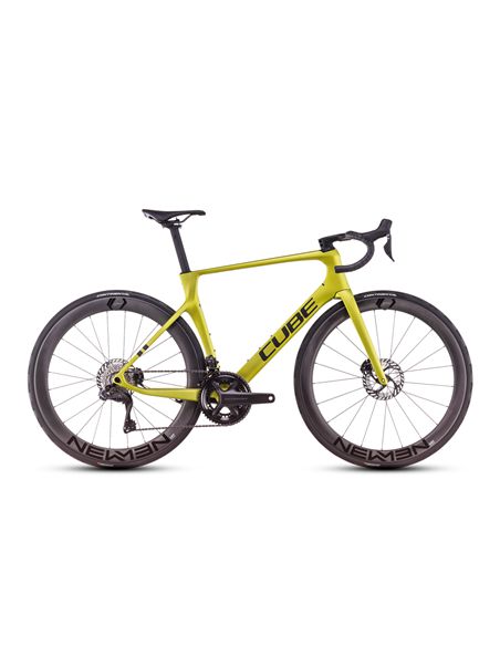 CUBE AGREE C62 RACE FLASHLIME AND BLACK 53CM