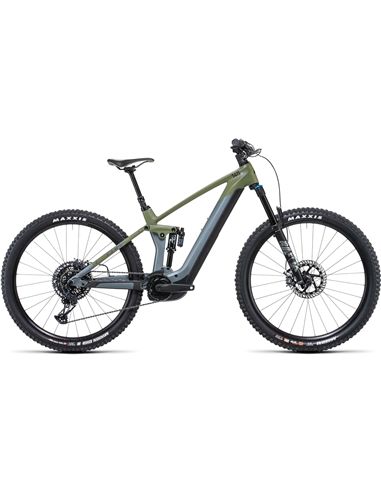 CUBE STEREO HYBRID 140 HPC TM 750 FLASHGREY´N´OLIVE