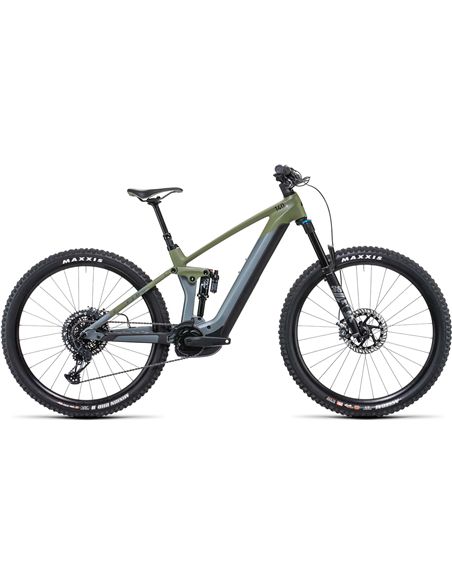 CUBE STEREO HYBRID 140 HPC TM 750 FLASHGREY´N´OLIVE
