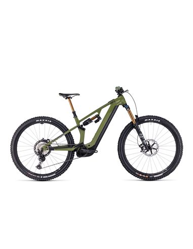 CUBE STEREO HYBRID ONE55 C:68X TM 750 29 OLIVE´N´CHROME