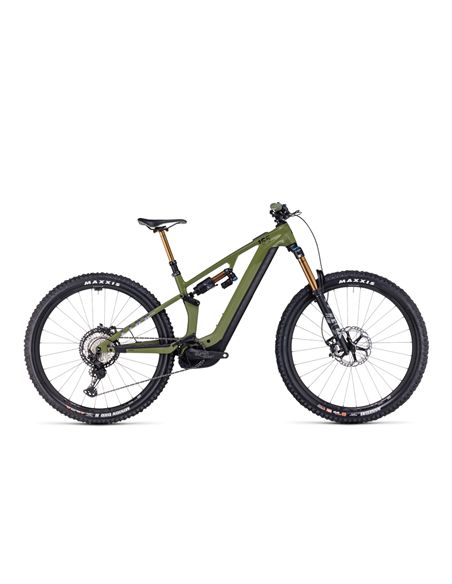 CUBE STEREO HYBRID ONE55 C:68X TM 750 29 OLIVE´N´CHROME