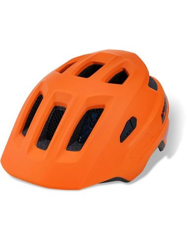 16410 - CUBE HELM LINOK X ACTIONTEAM MATT ORANGE BLUE