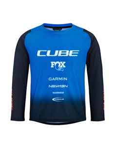 12447 - CUBE VERTEX TRIKOT ROOKIE X ACTIONTEAM  BLACK S