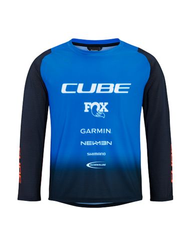 12447 - CUBE VERTEX TRIKOT ROOKIE X ACTIONTEAM  BLACK L