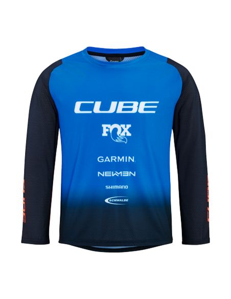 12447 - CUBE VERTEX TRIKOT ROOKIE X ACTIONTEAM  BLACK L