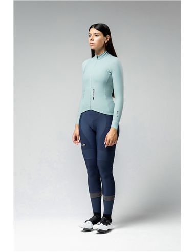 MAILLOT MANGA LARGA PACER SOLID MUJER HA